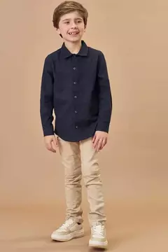 Camisa em flanela melange - comprar online