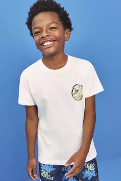 Camiseta em meia malha - comprar online