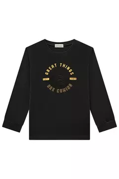 Camiseta em meia malha - Tindolelê
