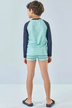 Conjunto de Camiseta e Sunga em Malha UV Dry com Proteção UV 50+ na internet