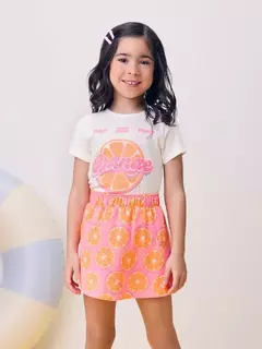 Conjunto Fruit Print com Strass - comprar online