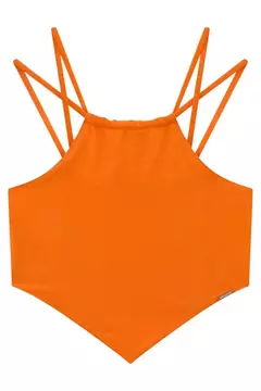 Cropped em Viscose Flare - comprar online