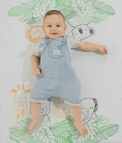 Jardineira com body MC - comprar online