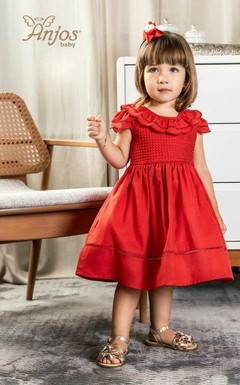 Vestido bebê festa casinha de abelha - comprar online