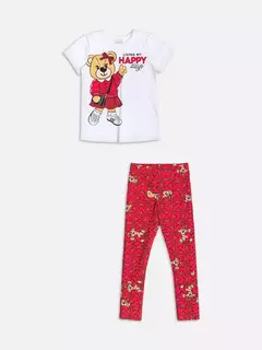 Conjunto com Strass e Ursinhas na internet