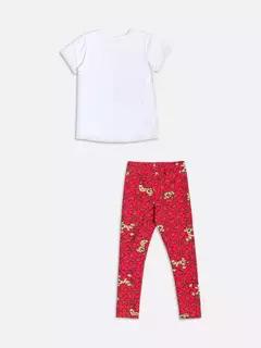 Conjunto com Strass e Ursinhas - Tindolelê