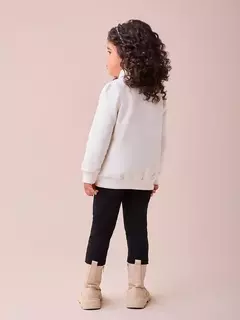 Conjunto com Estampa de Ursinha com Strass - Tindolelê