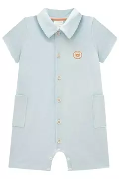 Macacão Camisa em Piquet com Elastano - Tindolelê