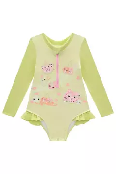 Maiô em Jacquard Catarina com Proteção Uv 50+ - comprar online