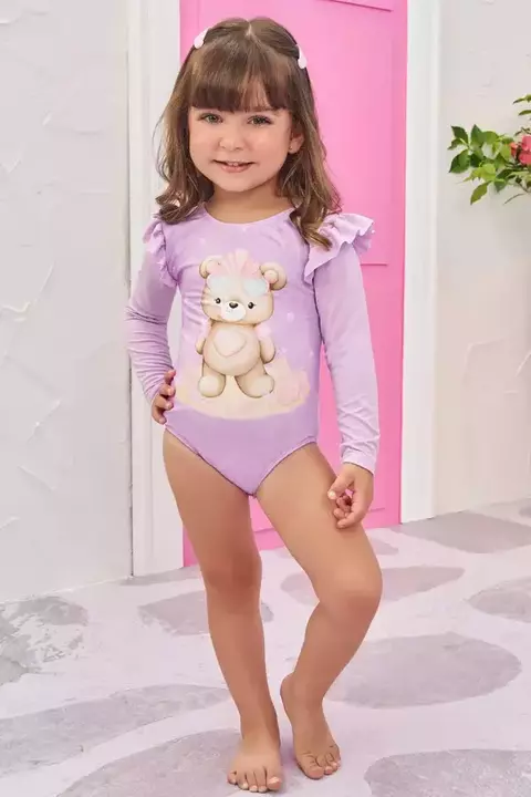 Maiô em Malha Uv Dry com Proteção Uv 50+