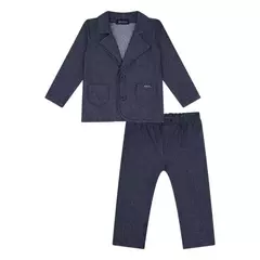 Conjunto de blazer e calça em cotton jeans na internet