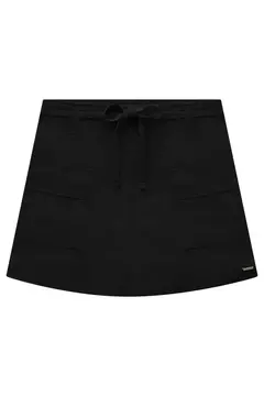 Short Saia em Sarja com Elastano - Tindolelê