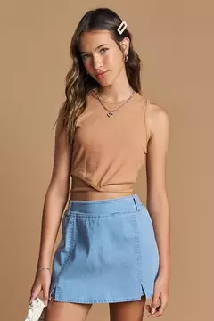 Top Cropped em Canelado Mauí