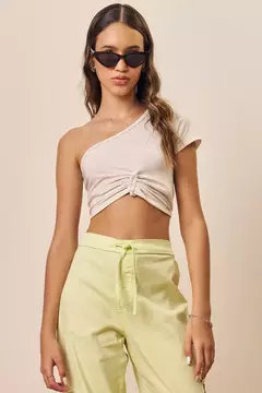 Top Cropped em Cotton
