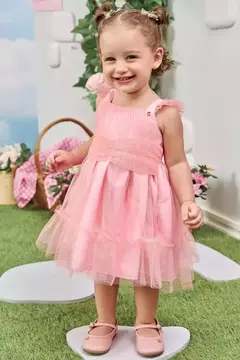 Vestido em Tule Wave