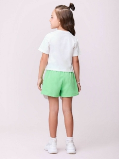 Conjunto de blusa com shorts - Tindolelê