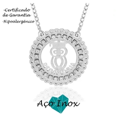Kit 10 Colares Profissões - Aço Inox