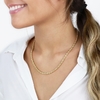 Cordão Chocker - Folheado a Ouro