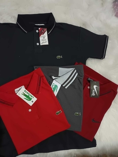 Kit 6 Camisas Polo Nacional Bordada - loja online