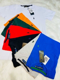 Imagem do Kit 6 Camisas Cotton Pima Fio 40.1 - Multimarcas