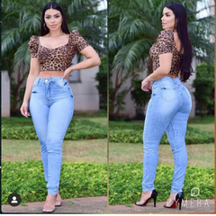 Imagem do Kit 6 Calças Jeans Skinny Feminina - Atacado