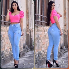 Kit 6 Calças Jeans Skinny Feminina - Atacado