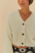 Cardigan FARM Curto Pelinho - comprar online