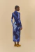 Vestido FARM Midi Estampado Aquarela Floral - comprar online