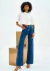 T-shirt Lez a Lez Cropped em Malha Prime com Bordado Ondas