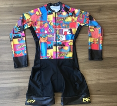 Moda Bike Macaquinho Manga Longa Be Fast (Forro em Gel ) na internet