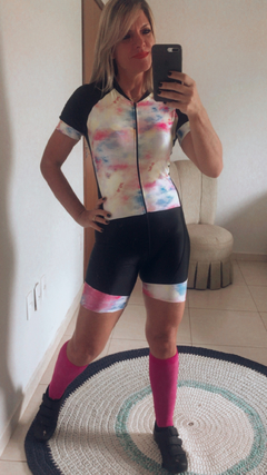 Moda Bike Macaquinho Manga Curta Be Fast (Forro em gel) na internet