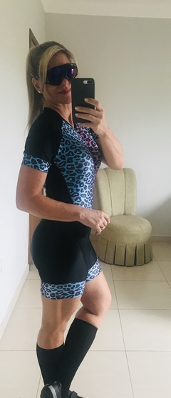 Moda Bike Macaquinho Manga Curta Be Fast (Forro em Gel) - comprar online