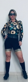 Moda Bike Macaquinho Manga Longa Be Fast (Forro em Gel)