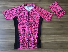 Camisa Manga Curta c/ Faixa Cabelo - Moda Fitness/Moda Bike FitYou Forever 