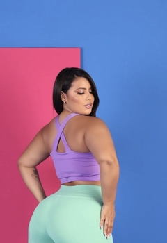 Top Alça larga c/bojo removível Poliamida Plus Size - comprar online