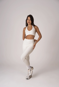Conjunto Legging Cós alto Canelado Blackout - Moda Fitness/Moda Bike FitYou Forever 