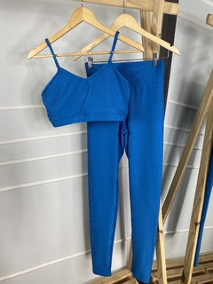 Conjunto Legging cós alto Microcanelado - loja online