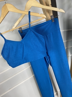 Imagem do Conjunto Legging cós alto Microcanelado
