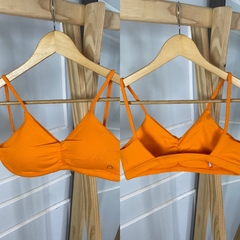 Top Alcinha c/elástico na frente bojo removível - Moda Fitness/Moda Bike FitYou Forever 