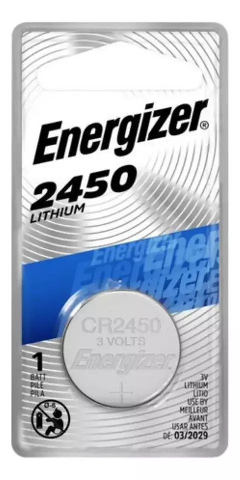 Pila CR2450 Energizer Litio - comprar online