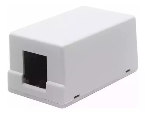 Roseta 1 puerto UTP p/RJ45 pared - comprar online