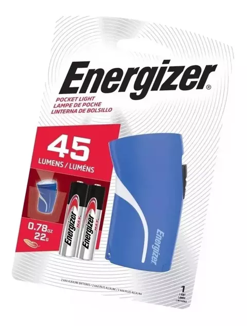 Linterna Led Energizer De Bolsillo Pocket + Pilas
