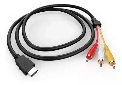Cable HDMI a 3 RCA