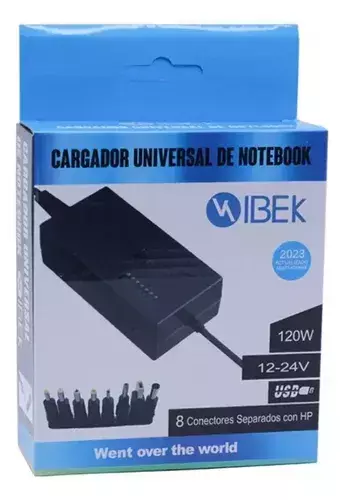 Cargador UNIVERSAL Notebook con fichas para HP y Lenovo Punta USB - comprar online