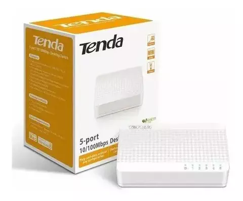 Switch 5 Puertos Tenda 10/100Mbps - comprar online