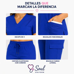 Ambo Mujer Modelo AURA Elastizado Premium FRANCIA en internet