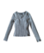 BLUSA TEEN CANELADA MESCLA TAM 10 -365300604