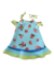 VESTIDO INFANTIL VERDE FLORAL TAM 02 - 741009 - comprar online