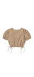 CAMISA CROPPED TECIDO XADREZ COMPOSE - loja online