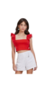 TOP RIBANA VERMELHA - comprar online